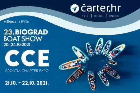 Upoznajte čarter.hr na nautičkom sajmu Biograd Boat Show 2021