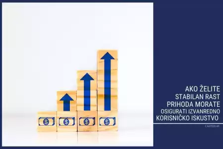 Stabilan rast prihoda? Osigurajte izvanredno korisničko iskustvo!