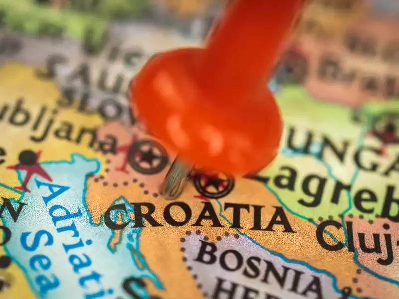 lokacija hrvatske na karti 