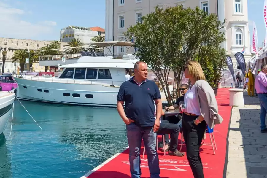 Vedran Ivanović i Selma Čmelik - Croatia Boat Show Split 2022